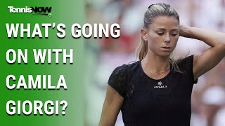Strange but... True? What's Going On With Camila Giorgi?