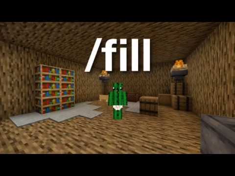 How to Use the Fill Command in Minecraft Bedrock - YouTube