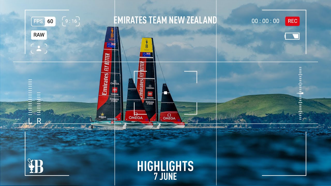 ⁣Emirates Team New Zealand LEQ12 Day 31 Summary