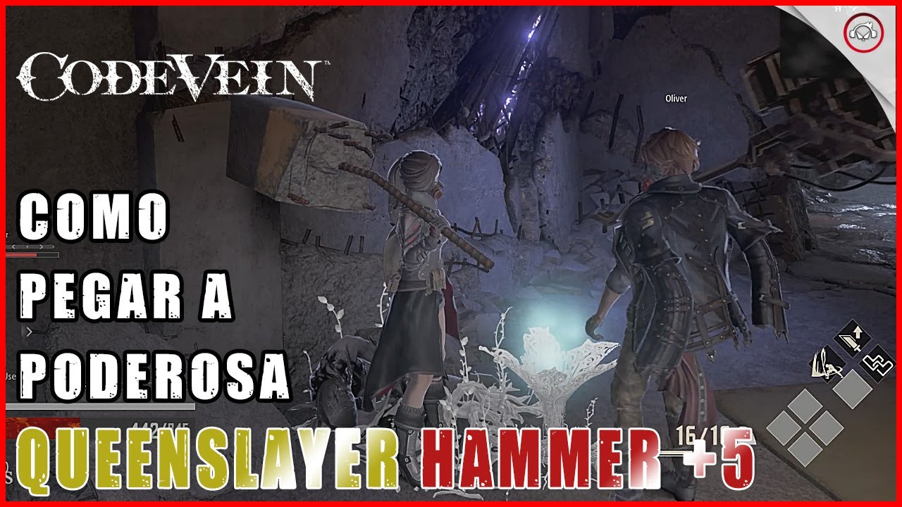 Miniatura do vídeo CODE VEIN, Como pegar a Poderosa ARMA QUEENSLAYER HAMMER +5 | Super-dica
