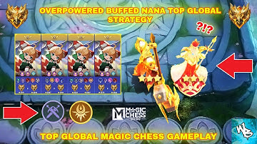 BUFFED NANA IS OVERPOWERED FT DAWNBRINGER COMBO - BEST MAGIC CHESS STRATEGY - MAGIC CHESS GO GO