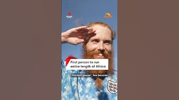 First person to run entire length of Africa
