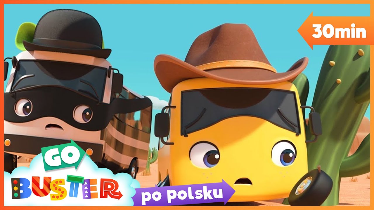 Kowboj Buster | Autobus Buster po polsku | Bajka dla dzieci | Go Buster