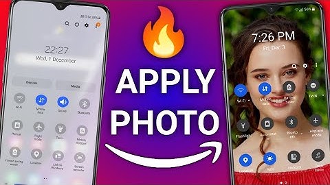 How To Apply Photo In Notification Panel in Any Android Device