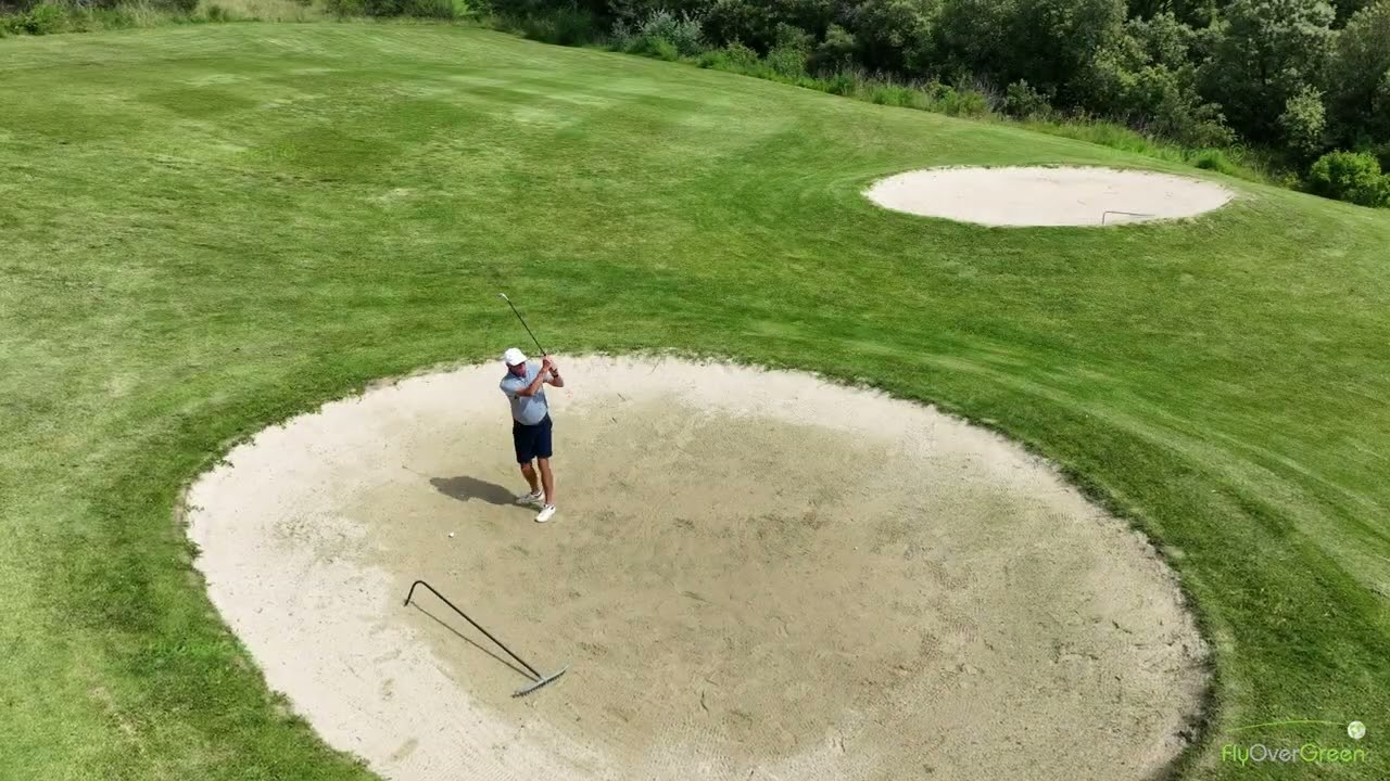 Golf de Saumane Provence Country Club - drone aerial video - Overview