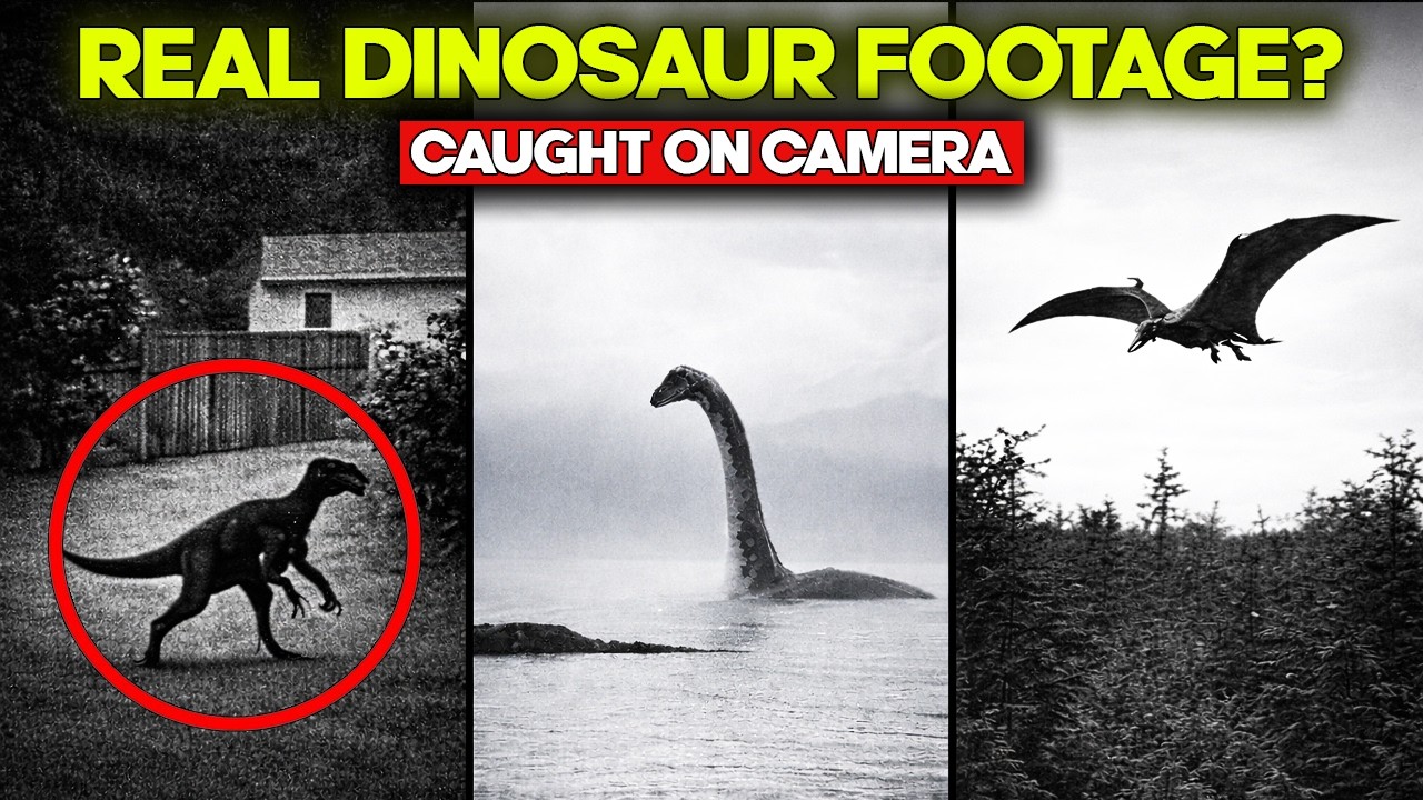7 Mysterious Videos of Dinosaurs Caught on Camera: Real or Fake ? - YouTube
