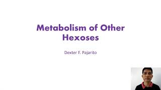 Entry of Other Hexoses into Glycolysis