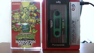 Teenage Mutant Ninja Turtles III: The Manhattan Project NES Soundtrack Cassette