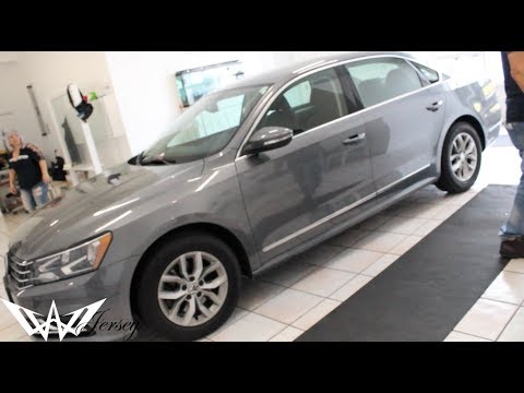 2016 VOLKSWAGON PASSAT TSI TINTED BY WINNING WINDOW TINTS! - YouTube