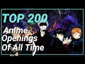 Top 200 Anime Openings of All Time