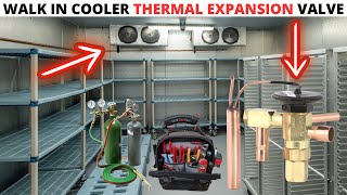 HVACR Service Call: Walk In Cooler Not Cooling (Thermal Expansion Valve/TXV Installation)