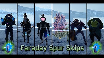 Faraday Spur Pillar Skips