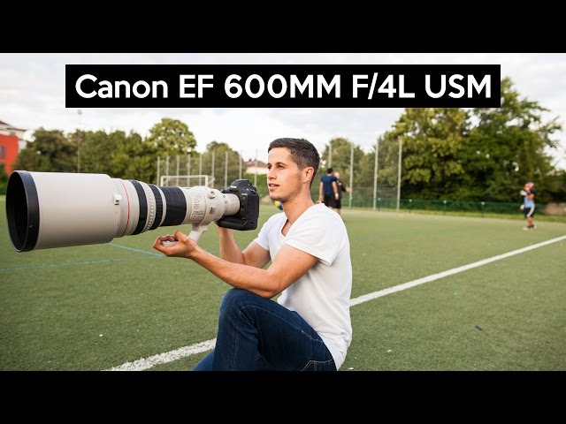 With $18,000 at the football field! | Canon 600mm f/4L and 1Dx Mark II -  YouTube