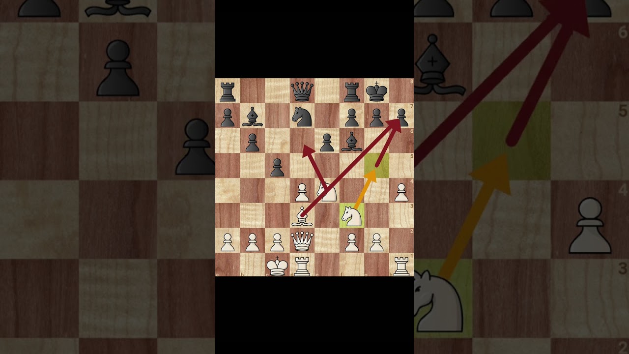 French Defense Burn Variation Trap #chess #shorts #viral #frenchdefense
