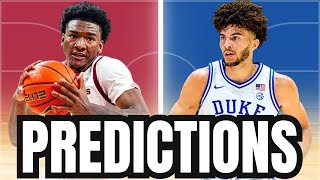 Arkansas Vs. Duke Prediction 2025-26 Sec Basketball Predictions