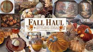 🍂 HUGE Fall Decor Haul 2026 | Hobby Lobby, HomeGoods, Michaels, Thrift Finds + Cozy Styling Ideas