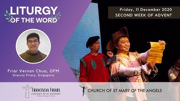 Liturgy of the Word - Friday, 2nd Week of Advent - 11 December 2020