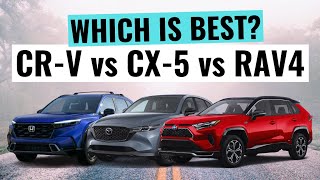 2024 Toyota RAV4 VS Honda CR-V VS Mazda CX-5 Comparison Review || Which Is Best?
