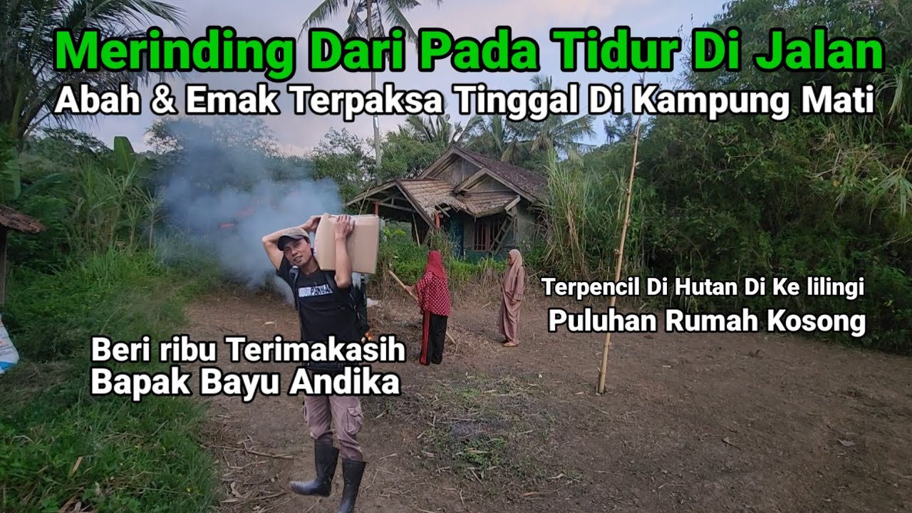 Merinding Satu Keluarga Bertahan Di Kampung Mati Bandung Barat