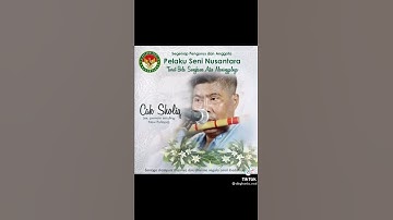 inilah meninggalnya cak sholik 😭😭😭