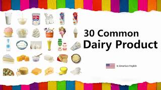 Learn Dairy Product in English…