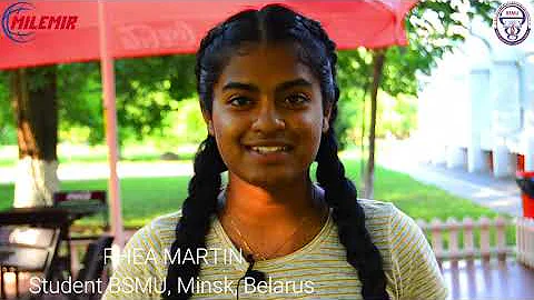 STUDY IN BELARUS II RHEA MARTIN 2ND YEAR STUDENT I...