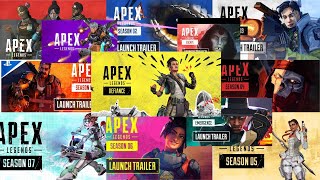 Apex Legends Season 1-12 All Cinematic Launch Trailers