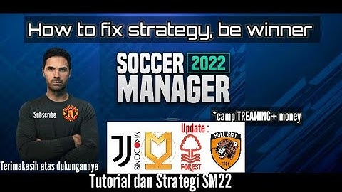 How to fix strategy || be winner |savedata SM22 full fasilitas camp TREANING