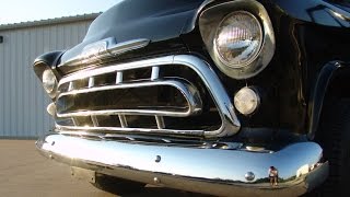 1957/58 Chevrolet Pickup Truck On A Newer Frame & Suspension! Fun & Comfrotable!