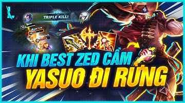 KHI BEST ZED CẦM YASUO TỐC CHIẾN ĐI RỪNG KHIẾN TEAM BẠN HÁ HỐC MỒM VÌ QUÁ CHIẾN | LMHT Tốc Chiến