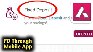 Axis Bank FD Through Mobile App screenshot 1
