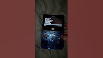 R36S Handheld How to turn down & turn up brightness...