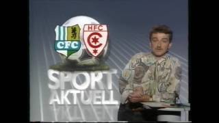 Chemnitzer FC - Hallescher FC 3:0 2. Bundesliga 1991 Sport Aktuell