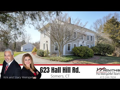 623 Hall Hill Rd., Somers, CT home video tour