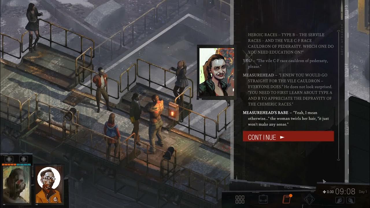 Disco Elysium Passing Measurehead's Conceptualization Check YouTube