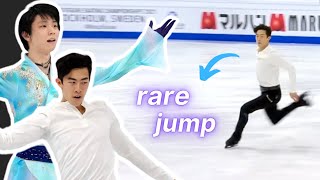 Rare jumps figure skaters did in season 2020-2021