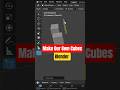 Blender Add Cube Tool Explained | Object Mode Basics #blender #3dmodeling #blendertutorial #tectuts