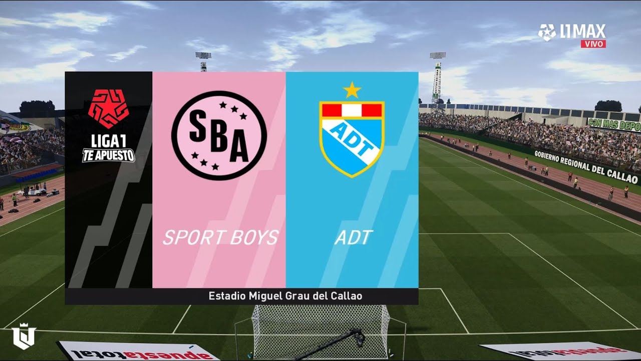 Sport Boys vs ADT Clausura Liga 1 2025 | Pes 2021 - YouTube