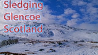 Glencoe Ski Resort Scotland - Sledging