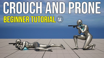How To Add A Crouch And Prone Mechanic With Animations In Unreal Engine 5 - Beginners Tutorial