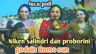 Niken salindri dan proborini godain Romo sun Sampek salting parah, spesial terbaru 2024