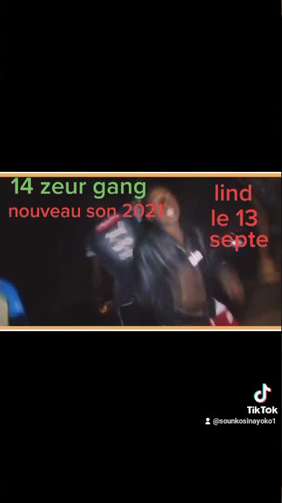 Le nouveau son mali rap 14 zeur gang