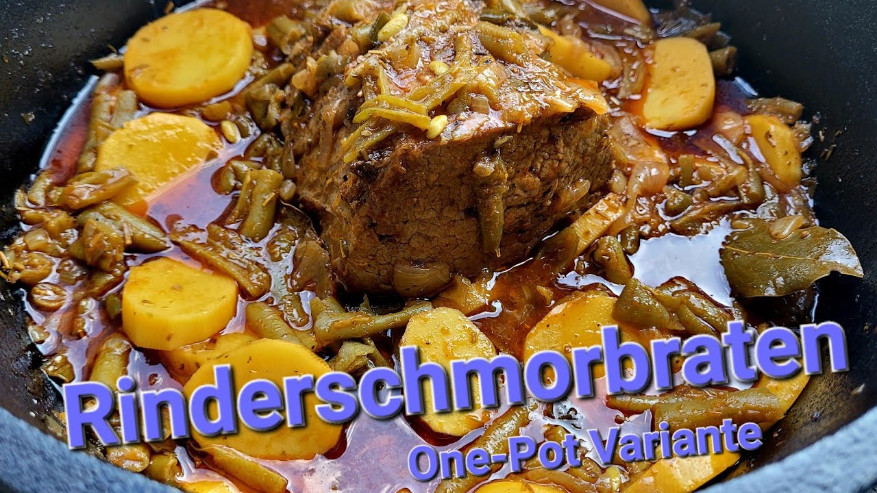 Rinderschmorbraten One-Pot Variante @Mc.Ellisda @TheBBQBear01 - YouTube
