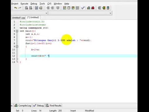 Cara Membuat Program Lewat C++  