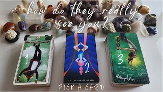 How Do They Really See You? 👀🥹 Pick A Card 💫 Tarot Reading 🤍