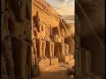 El templo de: abu simbel (nubia) Ramses II.