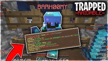 TRAPPING HUGE POWER FACTION IN OUR BASE *RAIDABLE* | Minecraft HCF