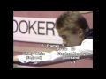 Stephen Hendry (very young) super quick century break under 6 Minutes!!!