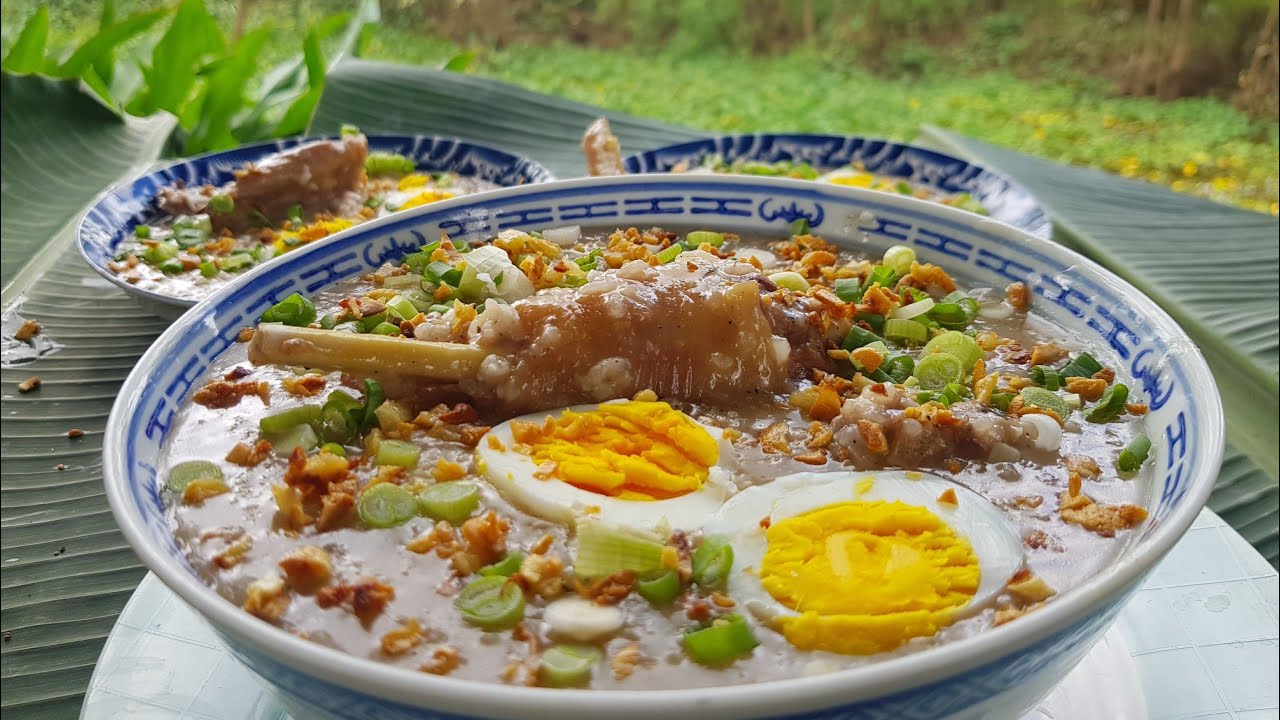 Native Chicken Arroz Caldo | Chicken with Glutinous Rice | Countryside Life Philippines