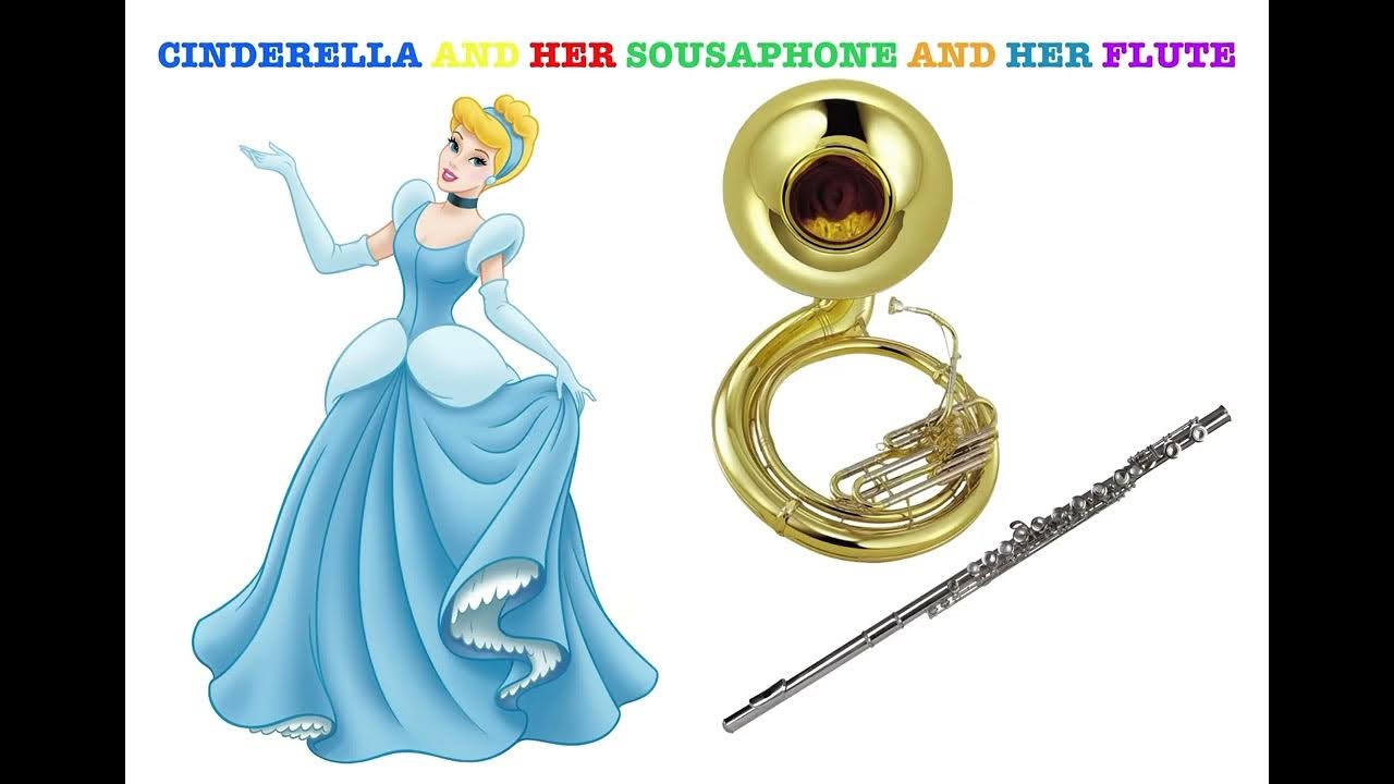 Cinderella and her sousaphone and her flute 💜💚💛 YouTube